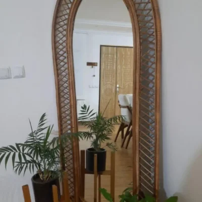 قاب آیینه حصیری پرکار